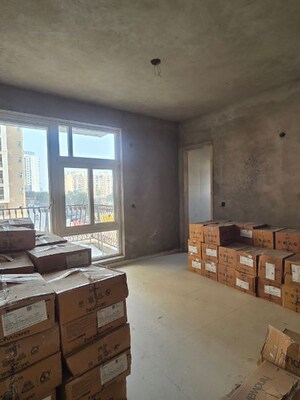 Living Room in 3 BHK Apartment at Omaxe Hazratganj Residency, Gomti Nagar – for Sale