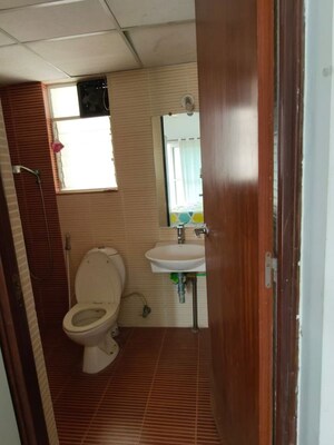 Bathroom in 3 BHK Apartment at Megapolis Sangria Towers, Hinjewadi – for Rent
