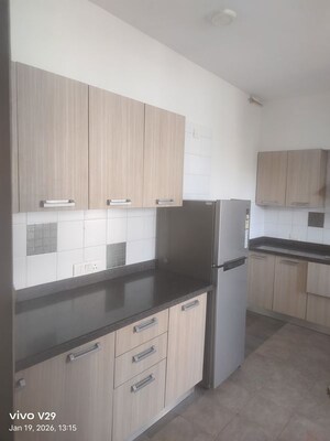 Kitchen in 3 BHK Apartment at Tata Raheja Raisina Residency, Sector 59 – for Rent