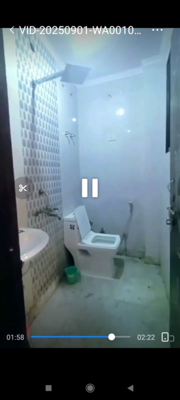 Bathroom, mahavir enclave 1 2 Bedroom 600 Sq.Ft. Apartment In Mahavir Enclave 1 Delhi 9841488