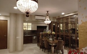 Dining area in 2 BHK Apartment at Hiranandani Glen Classic, Hebbal – for Rent