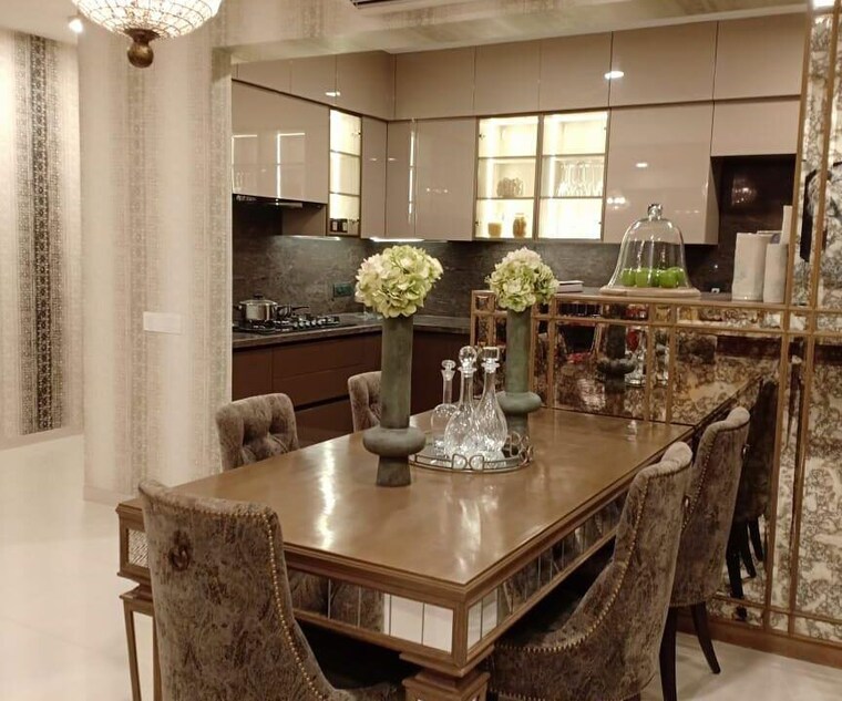 Dining area, hiranandani-glen-classic 2 Bedroom 1270 Sq.Ft. Apartment In Hebbal Bangalore 9841472