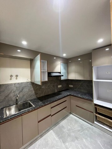 Kitchen in 3 BHK Builder Floor at Gwal Pahari – for Rent