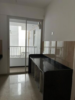 Kitchen in 3 BHK Apartment at Courtyard by Narang Realty and The Wadhwa Group, Pokhran Road No Two – for Rent