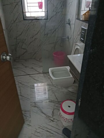 Bathroom in 2 BHK Apartment at Lohia Jain Vallonia Apartments, Bavdhan – for Rent