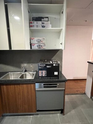 Kitchen in 3 BHK Apartment at Krisumi Waterfall Residences, Sector 36a – for Rent