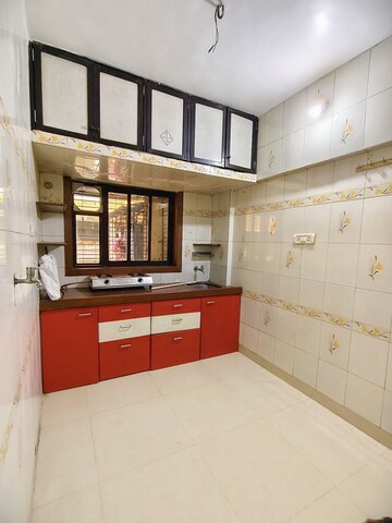 Kitchen in 1 RK Apartment at Riddhi Garden, Malad East – for Rent