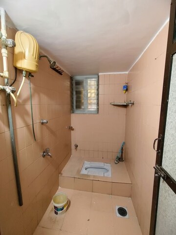 Bathroom in 1 RK Apartment at Riddhi Garden, Malad East – for Rent