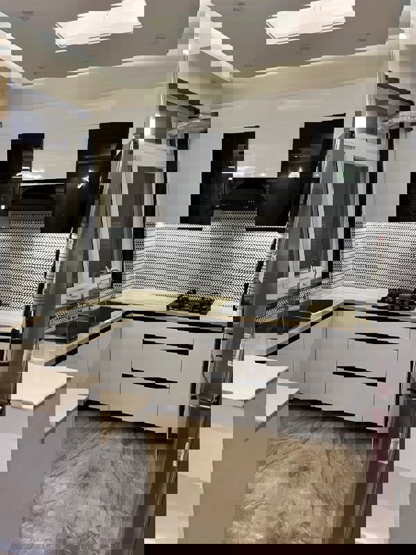 Kitchen in 3 BHK Builder Floor at Sector 57 – for Rent