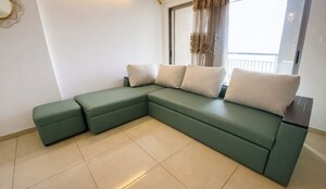 Living Room in 3 BHK Apartment at Orchid Greens Aprtment, Shettihalli – for Rent