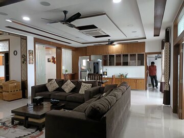 Living Room in 4 BHK Apartment at Gachibowli – for Rent