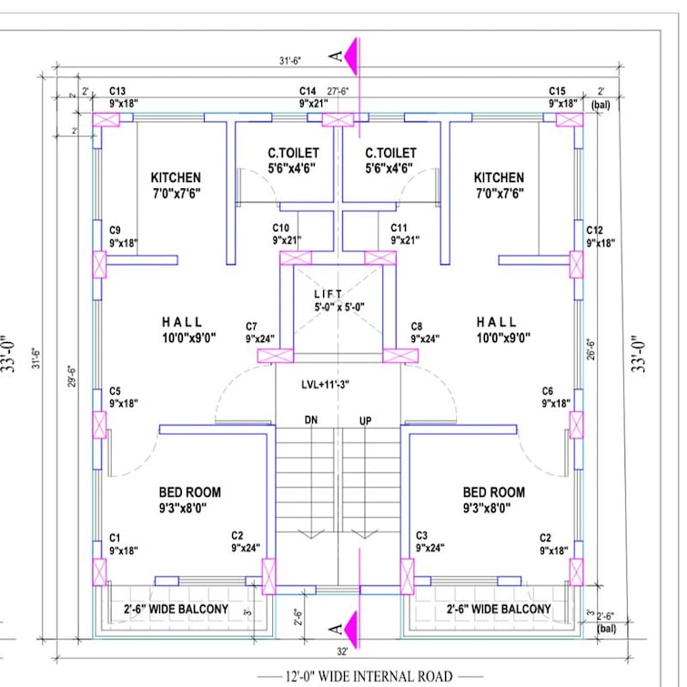 Floor Plan, wadgaon sheri 1 Bedroom 475 Sq.Ft. Apartment In Wadgaon Sheri Pune 9553841