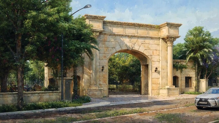 Exterior View, legacy-mihira  1200 Sq.Yd. Plot In Devanahalli Bangalore 9834848