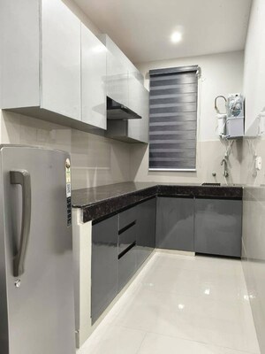 Kitchen in 1 BHK Apartment at Chattarpur – for Rent