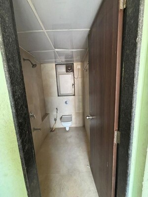 Attached Bathroom in 1 BHK Apartment at Runwal Eirene, Balkum Pada – for Rent