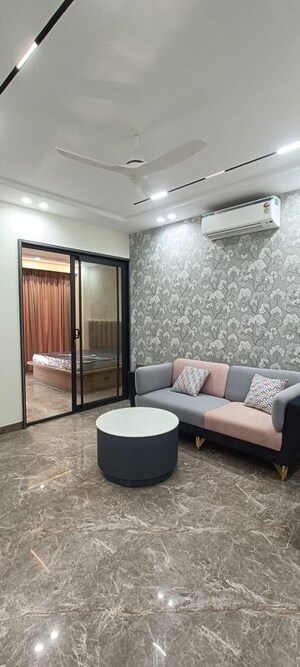 Living Room in 2 BHK Builder Floor at Sushant Lok 3, Sector 57 – for Rent