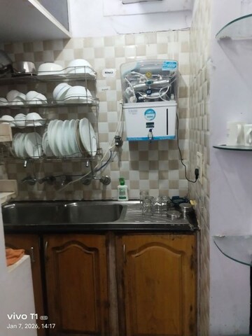Kitchen in 2 BHK Apartment at Lajpat Nagar I – for Rent