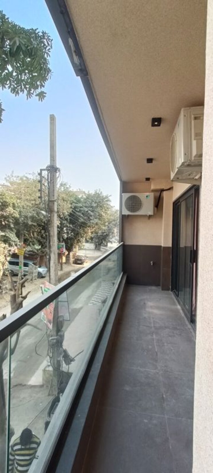 Balcony, hong-kong-bazaar 1 Bedroom 750 Sq.Ft. Builder Floor In Sector 57 Gurgaon 9842406