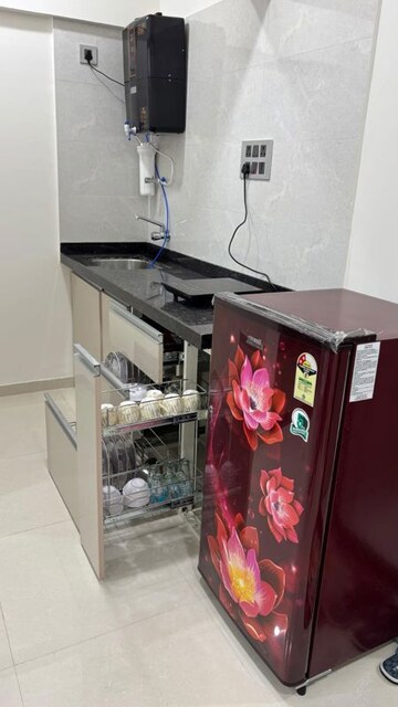 Kitchen in 1 RK Apartment at Bramhacorp Townhouse, Balewadi – for Rent