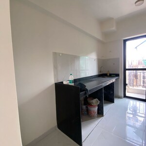 Kitchen in 3 BHK Apartment at Runwal Gardens Phase I, Bhadra Nagar – for Rent