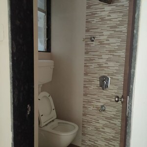 Bathroom in 1 BHK Apartment at JVM Spectrum, Dhokali – for Sale