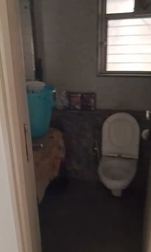 Bathroom in 3 BHK Apartment at Kalpataru Hills, Manpada – for Rent