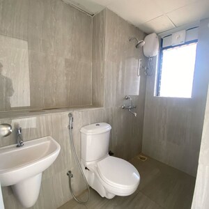 Bathroom in 1 BHK Apartment at Runwal Gardens Phase 2, Ghariwali N V – for Rent