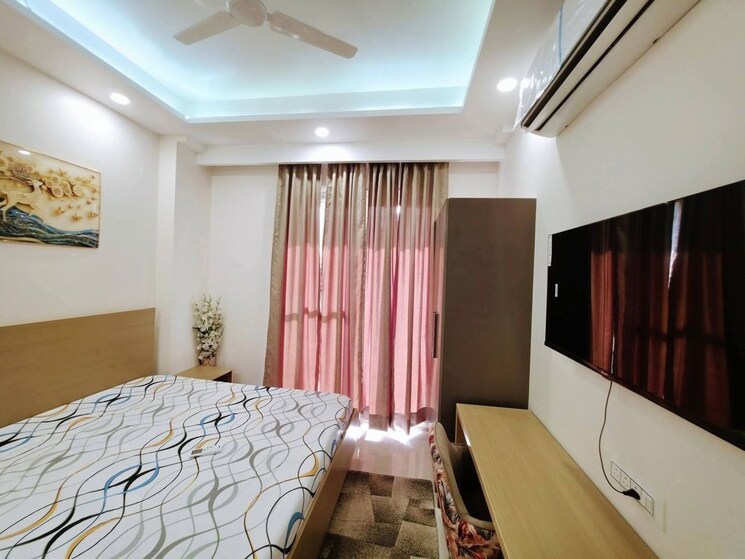 Bedroom, saket 1 Bedroom 500 Sq.Ft. Builder Floor In Saket Delhi 9843069