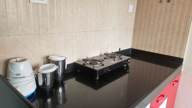 Kitchen, ganga-new-town 1 Bedroom 500 Sq.Ft. Apartment In Dhanori Pune 9843064