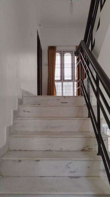 Staircase in 4 BHK Villa at Jubilee Hills – for Rent