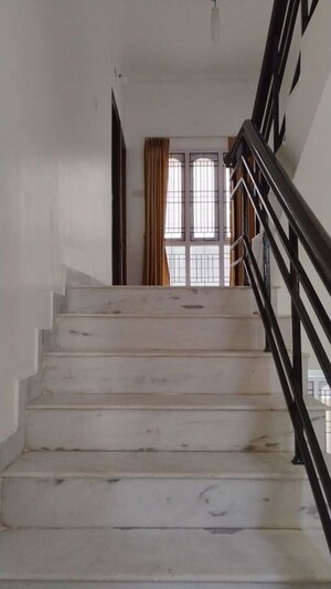 Staircase in 5 BHK Villa at Jubilee Hills – for Rent