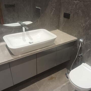 Bathroom in 4 BHK Builder Floor at Greater Kailash ii – for Rent