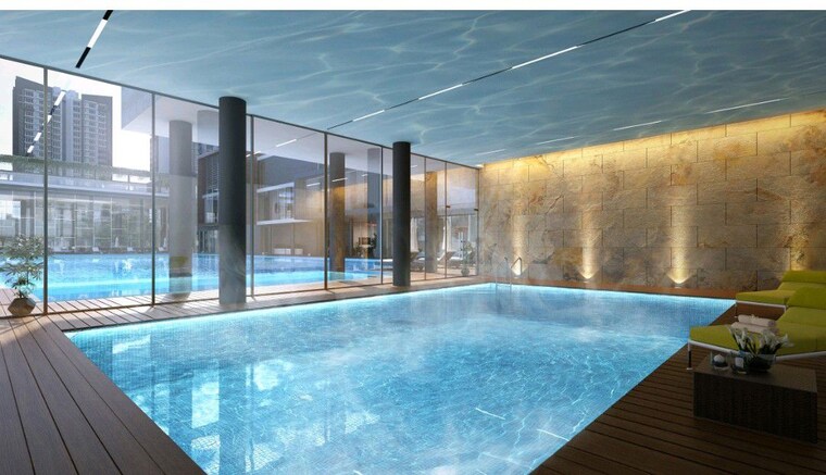 Swimming Pool, godrej-meridien 4 Bedroom 2720 Sq.Ft. Apartment In Sector 106 Gurgaon 9667488