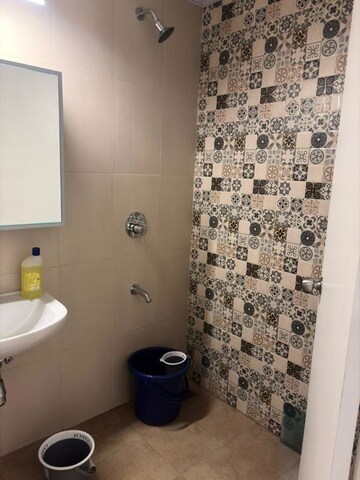 Bathroom in 1.5 BHK Apartment at Brigade El Dorado, Bagaluru – for Rent