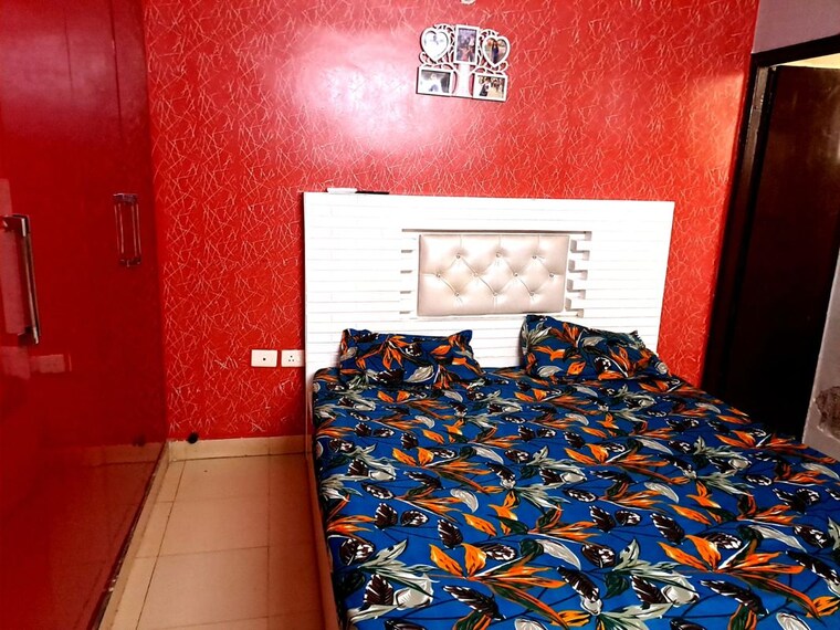 Bedroom, srs-pearl-floors 2 Bedroom 1200 Sq.Ft. Apartment In Sector 88 Faridabad 9843698