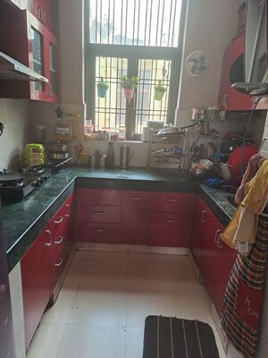 Kitchen in 2 BHK Apartment at SRS Pearl Floors, Sector 88 – for Rent