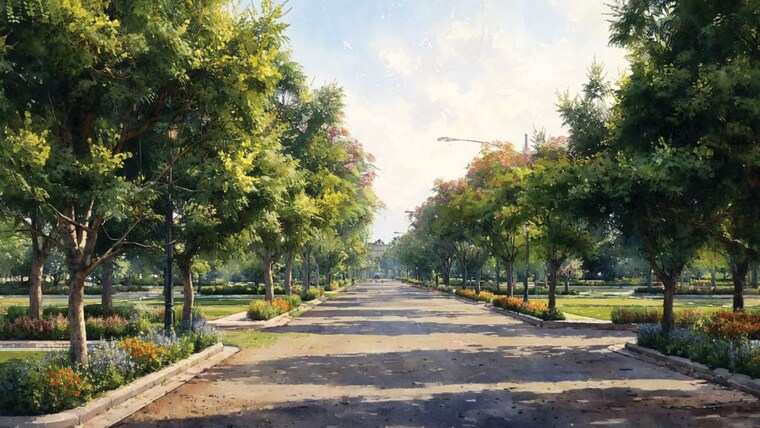 Garden, legacy-mihira  1800 Sq.Yd. Plot In Devanahalli Bangalore 9838017