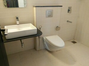 Bathroom in 3 BHK Villa at Electronic City Phase I – for Rent