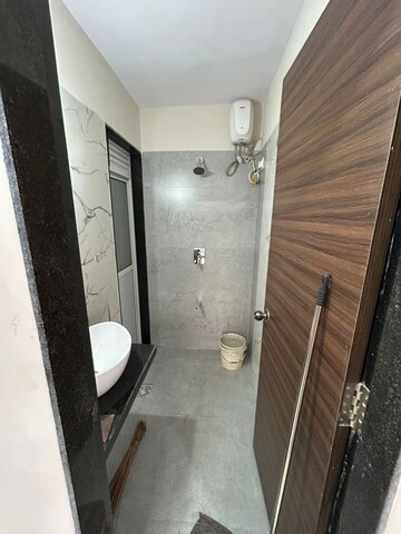Bathroom in 1 BHK Apartment at Satyam Oasis, Taloja – for Rent