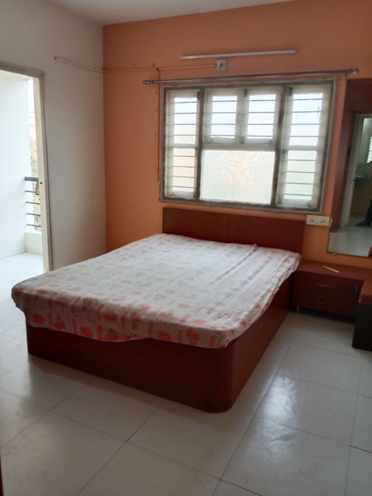 Master Bedroom, prahlad nagar 2 Bedroom 1300 Sq.Ft. Apartment In Prahlad Nagar Ahmedabad 9844196