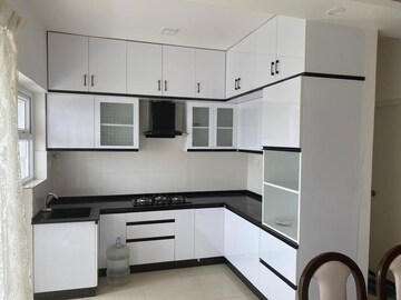 Kitchen in 3 BHK Apartment at Nitesh Hyde Park, Bannerghatta Road – for Rent
