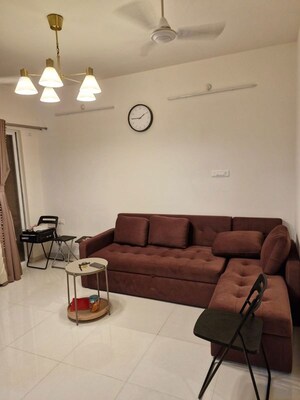 Living Room in 1 BHK Apartment at Godrej Hillside, Mahalunge – for Sale