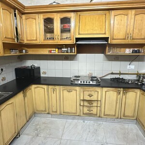 Kitchen in 3 BHK Apartment at Jangpura – for Rent
