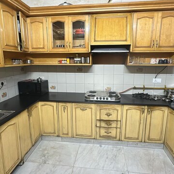 Kitchen in 3 BHK Apartment at Jangpura – for Rent