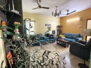 Living Room in 2 BHK Apartment at SVS Krishna Ikon, Old Airport Road – for Rent