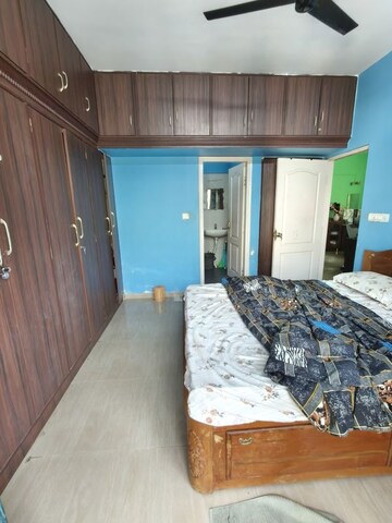 Bedroom in 2 BHK Apartment at SVS Krishna Ikon, Old Airport Road – for Rent