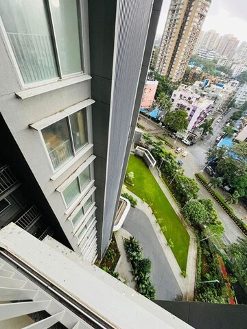 Balcony in 3 BHK Apartment at Sunteck City Avenue 4, Goregaon West – for Rent