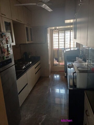Kitchen in 2.5 BHK Apartment at Wadala Heights, Wadala – for Rent