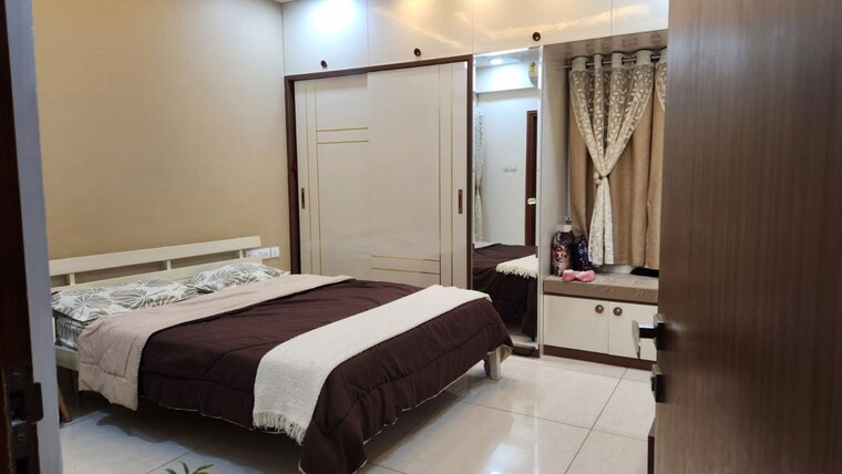 Bedroom, aparna-cyberscape 2.5 Bedroom 1585 Sq.Ft. Apartment In Nallagandla Hyderabad 9844889