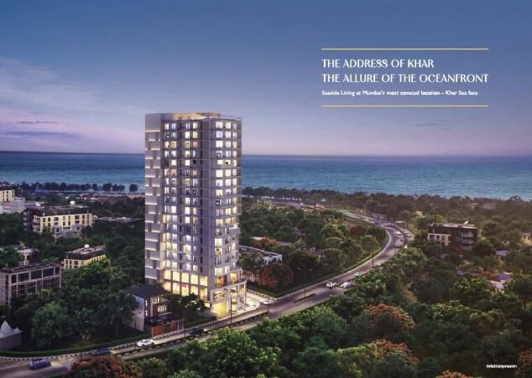 Exterior View, platinum-oceanic 2 Bedroom 700 Sq.Ft. Apartment In Khar West Mumbai 9845001